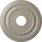 Ekena Millwork Dublin Ceiling Medallion (Fits Canopies up to 8 1/4"), 15 3/8"OD x 3 5/8"ID x 1"P, Pearl White CM15DUPWS - alternate 1